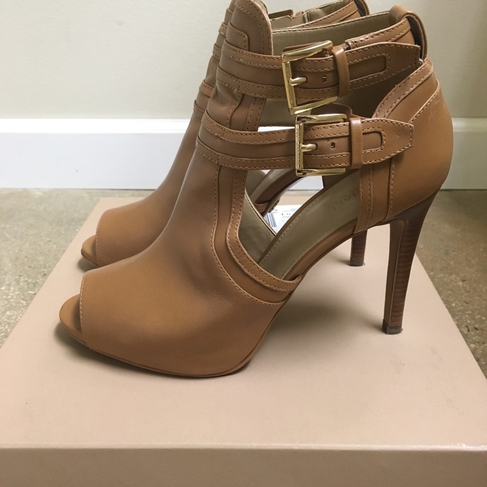 Michael Kors Soft Leather Booties